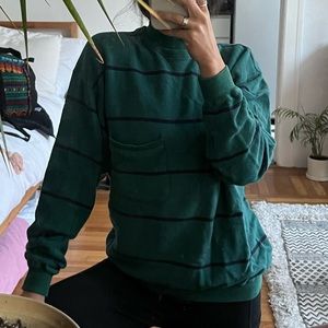 Vintage Eddie Bauer Striped Sweatshirt